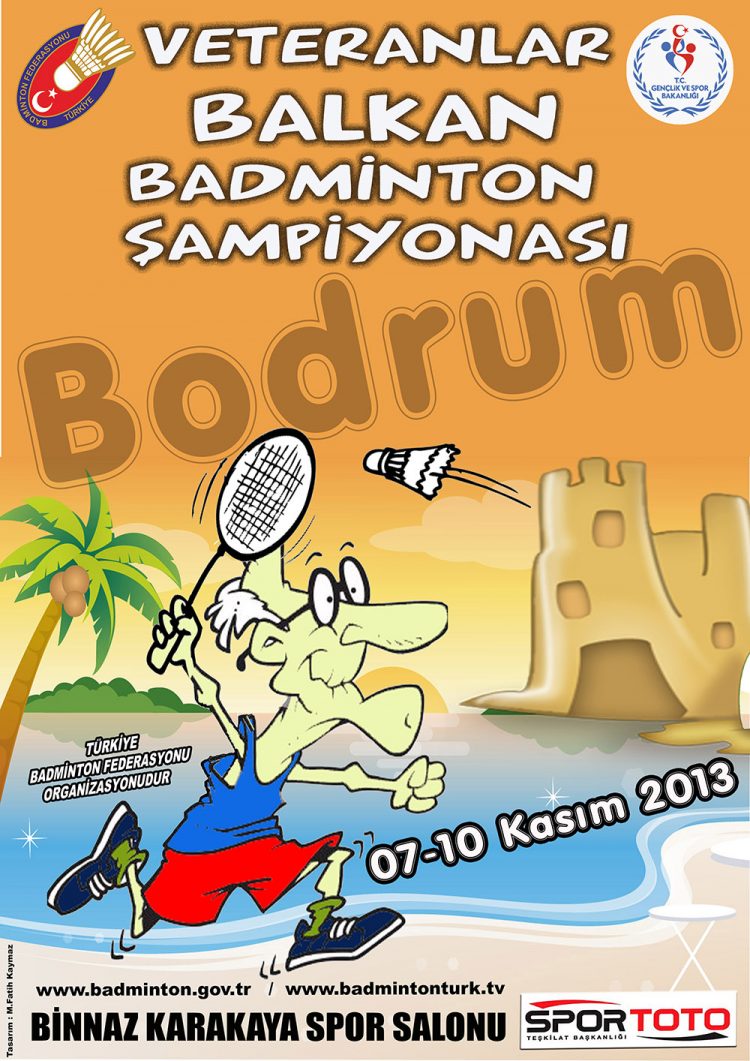 Veteranlar Balkan Badminton Şampiyonası Talimatı