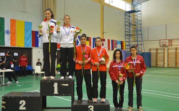 Badminton’da Yunanistan’da Şampiyonuz