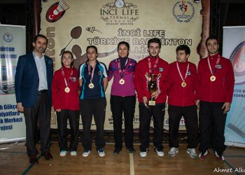 İnci Life Badminton 1.Ligi 2.Etap Birincisi Egospor