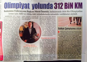 Spor Meydanı Temmuz Ayı / Olimpiyat Yolunda 312 Bin Km