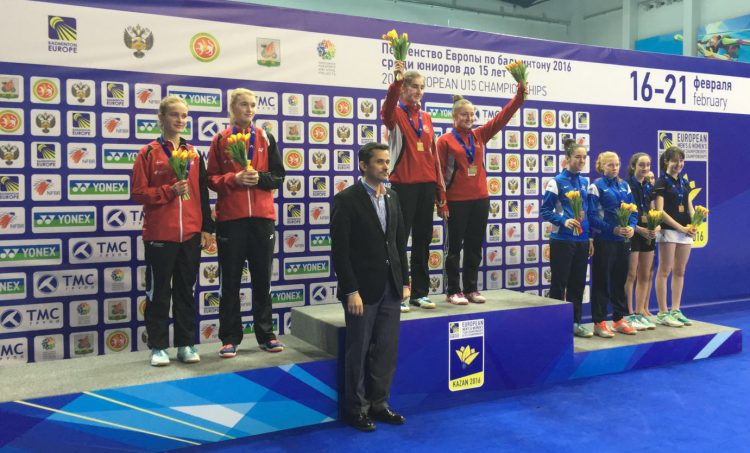 Badminton’da Avrupa Şampiyonuyuz