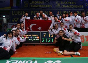 17 Yaş Badmintonda Avrupa Üçüncüsüyüz