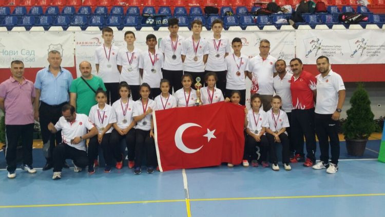 15 Yaş Altı Balkan Badminton Şampiyonası Sona Erdi
