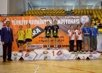 11 Yaş Altı Türkiye Badminton Şampiyonası Sona Erdi