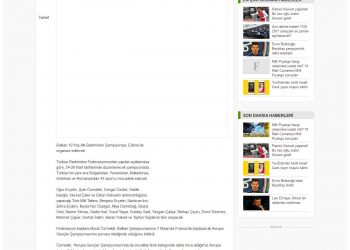 Fanatik – 20.03.2017 – Balkan 19 Yaş Altı Badminton Şampiyonası’na Doğru