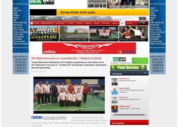 Düzce Sportif – 24.04.2017 – Milli Badmintoncularımız Yunanistan’dan 7 Madalya ile Döndü