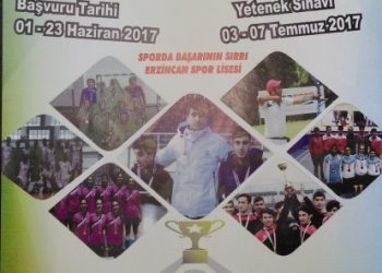 Erzincan Spor Lisesi Sınavı ile İlgili Duyuru