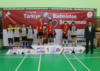 11 Yaş Türkiye Badminton Şampiyonası Sona Erdi