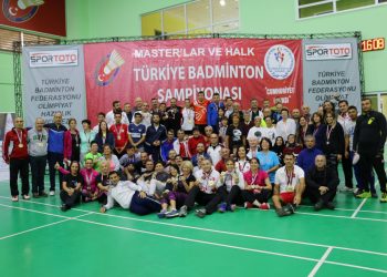 Masterler ve Halk Türkiye Badminton Şampiyonası Sona Erdi