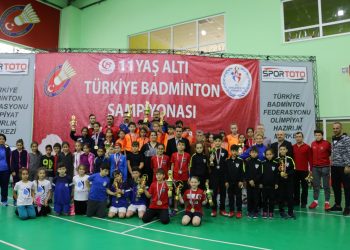 11 Yaş Altı Türkiye Badminton Şampiyonası Sona Erdi