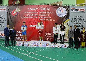 Uluslararası Büyükler Badminton Turnuvası Sona Erdi
