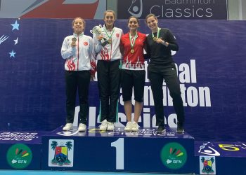 Badminton’da 4 Madalya