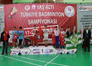11 Yaş Altı Türkiye Badminton Şampiyonası Sona Erdi