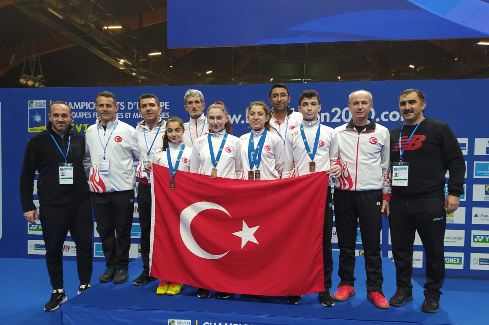 Avrupa 15 Yaş Altı Badminton Şampiyonasından 1 Gümüş, 2 Bronz Madalya