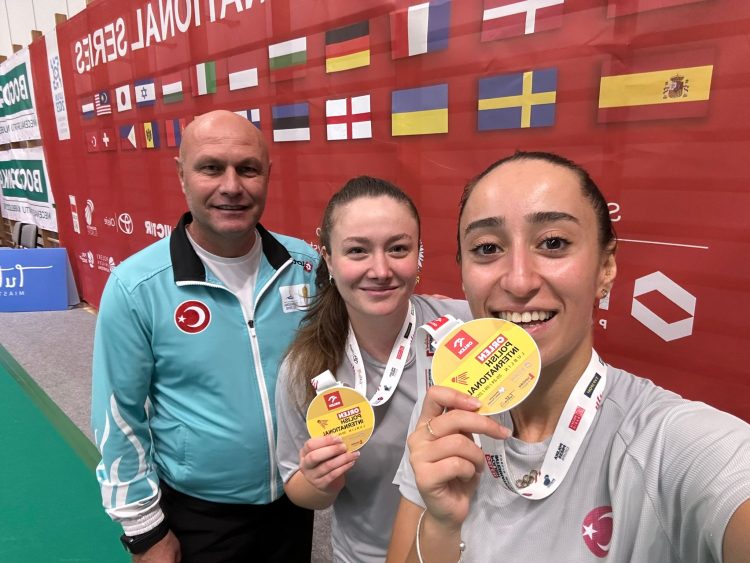 Bengisu Erçetin-Nazlıcan İnci Çift Kadınlarda Şampiyon