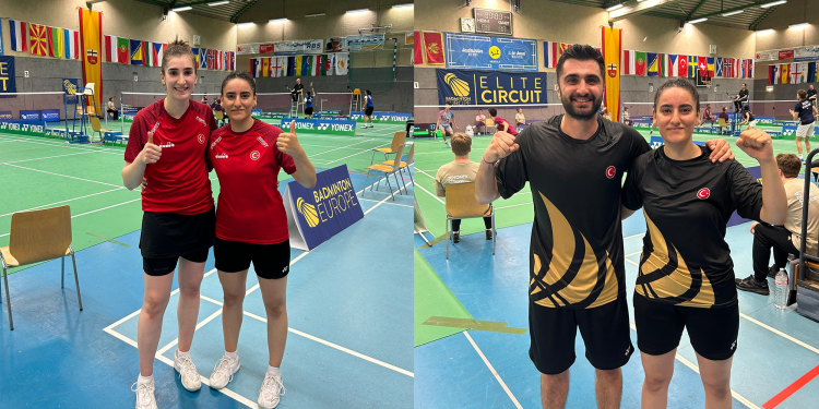 Almanya’da Karışık Çiftler ve Çift Kadınlarda Yarı Finaldeyiz