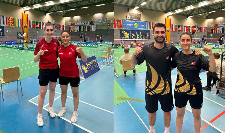 Almanya’da Karışık Çiftler ve Çift Kadınlarda Yarı Finaldeyiz