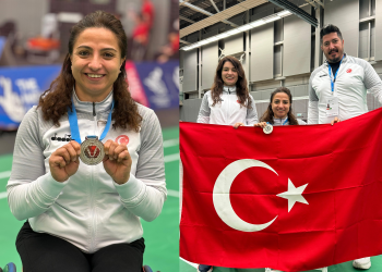 Emine Seçkin’den İskoçya’da Gümüş Madalya