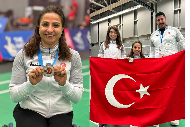 Emine Seçkin’den İskoçya’da Gümüş Madalya