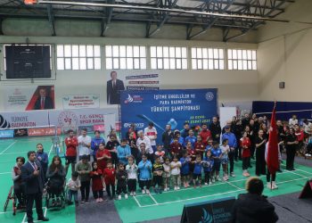Para Badminton Türkiye Şampiyonası Açılış Töreni Yapıldı