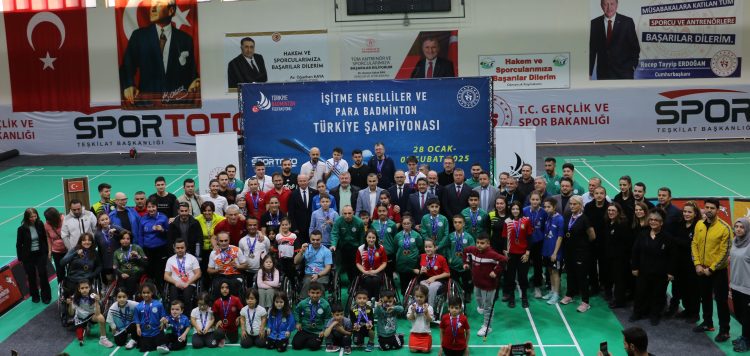 Para Badminton Türkiye Şampiyonası Sona Erdi