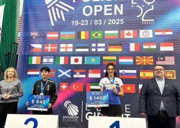 Polonya’da Bir Altın Bir Bronz Madalya