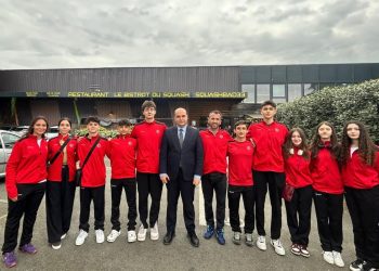 Squash U15 ve U17 Milli Takımımız Avrupa Şampiyonası için Fransa’da