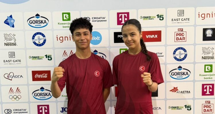 Avrupa Gençlik Olimpik Yaz Festivali’nde Karışık Çiftlerde Çeyrek Finaldeyiz