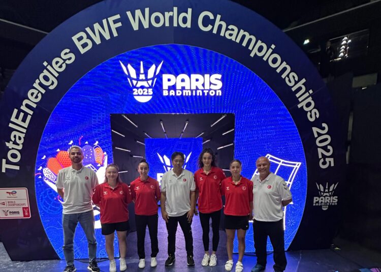 Millilerimiz ”TotalEnergies BWF World Championships 2025” Turnuvası İçin Paris’te