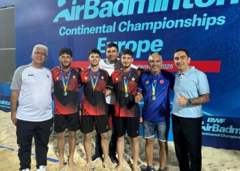 AirBadminton Milli Takımı Avrupa Üçüncüsü Oldu