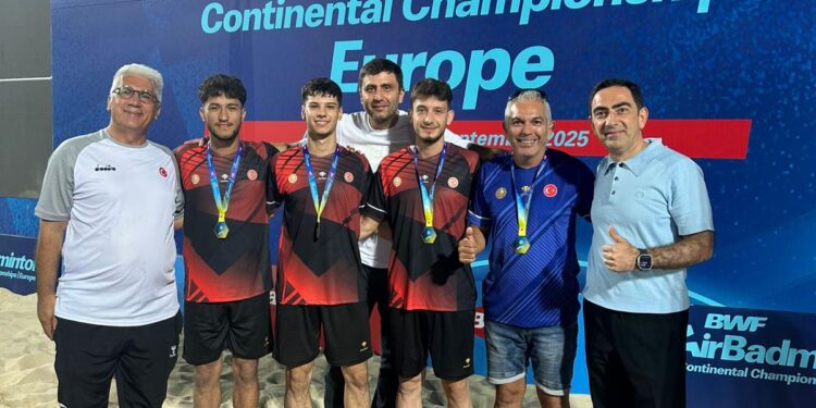 AirBadminton Milli Takımı Avrupa Üçüncüsü Oldu