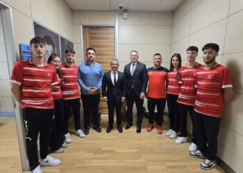Genel Müdür Yardımcılarımız Airbadmintoncularımızı Kabul Etti