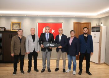 İstanbul Küçükçekmece Kaymakam’ı Mustafa ANTEPLİOĞLU, İlçe Emniyet Müdürü Hasan DEMİRBAĞ ve İlçe Milli Eğitim Müdürü Emin ÇIKRIKÇI’ ya Ziyaret