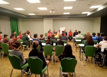 Türkiye Badminton Federasyonu Başkanı Ercan YILDIZ Para Badminton Milli Takım Sporcularımızla Bir Araya Gelerek Başarılar Diledi