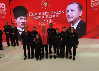 Para Badmintoncularımız 29 Ekim Cumhuriyet Bayramı Resepsiyon Törenine Katıldı