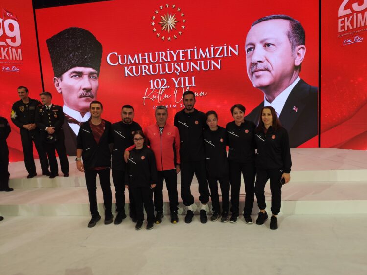 Para Badmintoncularımız 29 Ekim Cumhuriyet Bayramı Resepsiyon Törenine Katıldı