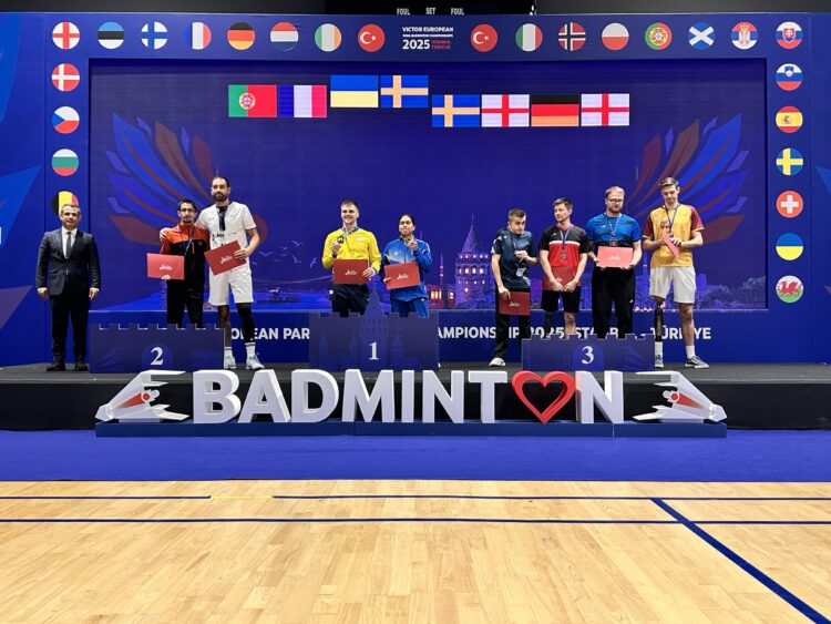 “Victor European Para Badminton Championships 2025” Turnuvasında 10 Madalya