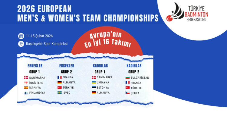 2026 European Men’s & Women’s Team Championships İçin Geri Sayım Başladı