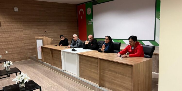 Milli Takım Hazırlık Kampı Kapsamında Değerlendirme Toplantısı Yapıldı