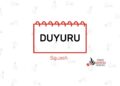 2026 Squash Duyurusu