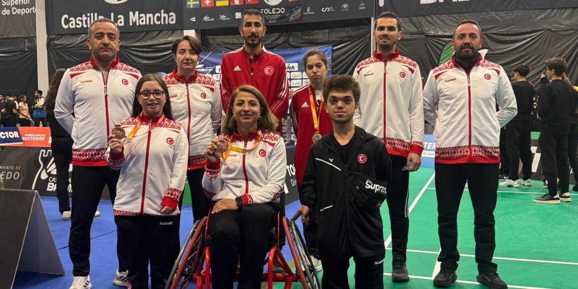 Para Badmintonda İspanya’da 3 Madalya Kazandık