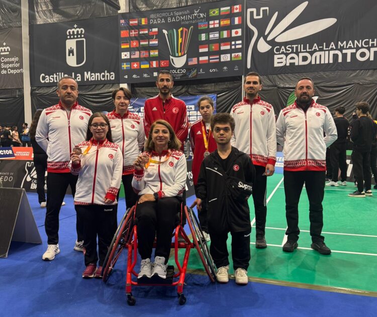Para Badmintonda İspanya’da 3 Madalya Kazandık