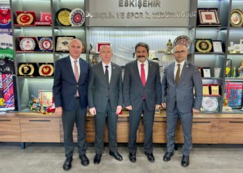 Eskişehir Gençlik ve Spor İl Müdürü Hasan Kalın’a Ziyaret