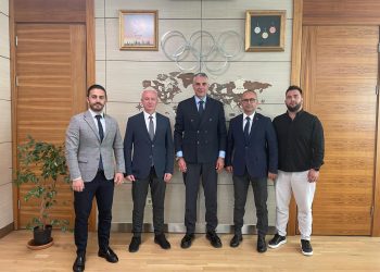 Sporcu Yetiştirme Daire Başkanlığı’nda Olimpiyat ve Akdeniz Oyunları Toplantısı Yapıldı