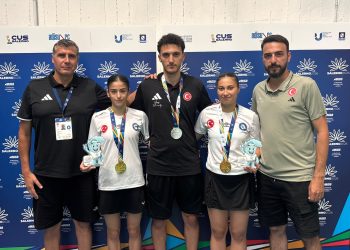 Avrupa Üniversite Oyunları’nda 1 Altın, 1 Gümüş Madalya