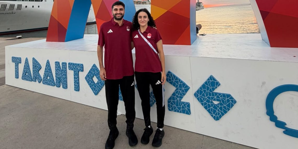 Akdeniz Oyunları’nda Karışık Çiftlerde Finaldeyiz