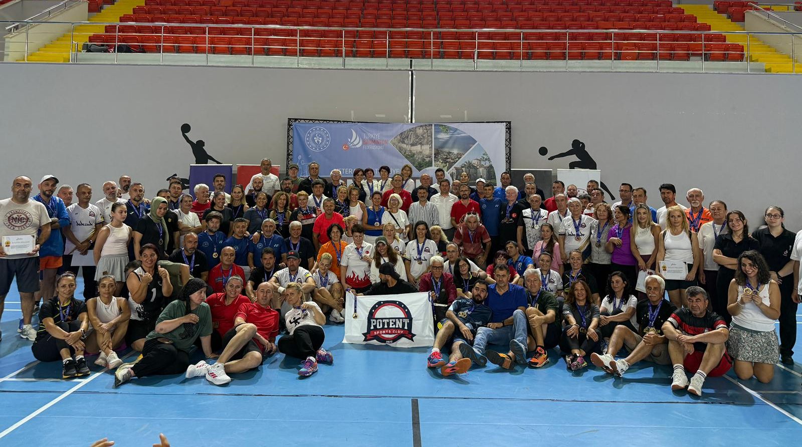 Veteranlar Türkiye Badminton Şampiyonası Sona Erdi