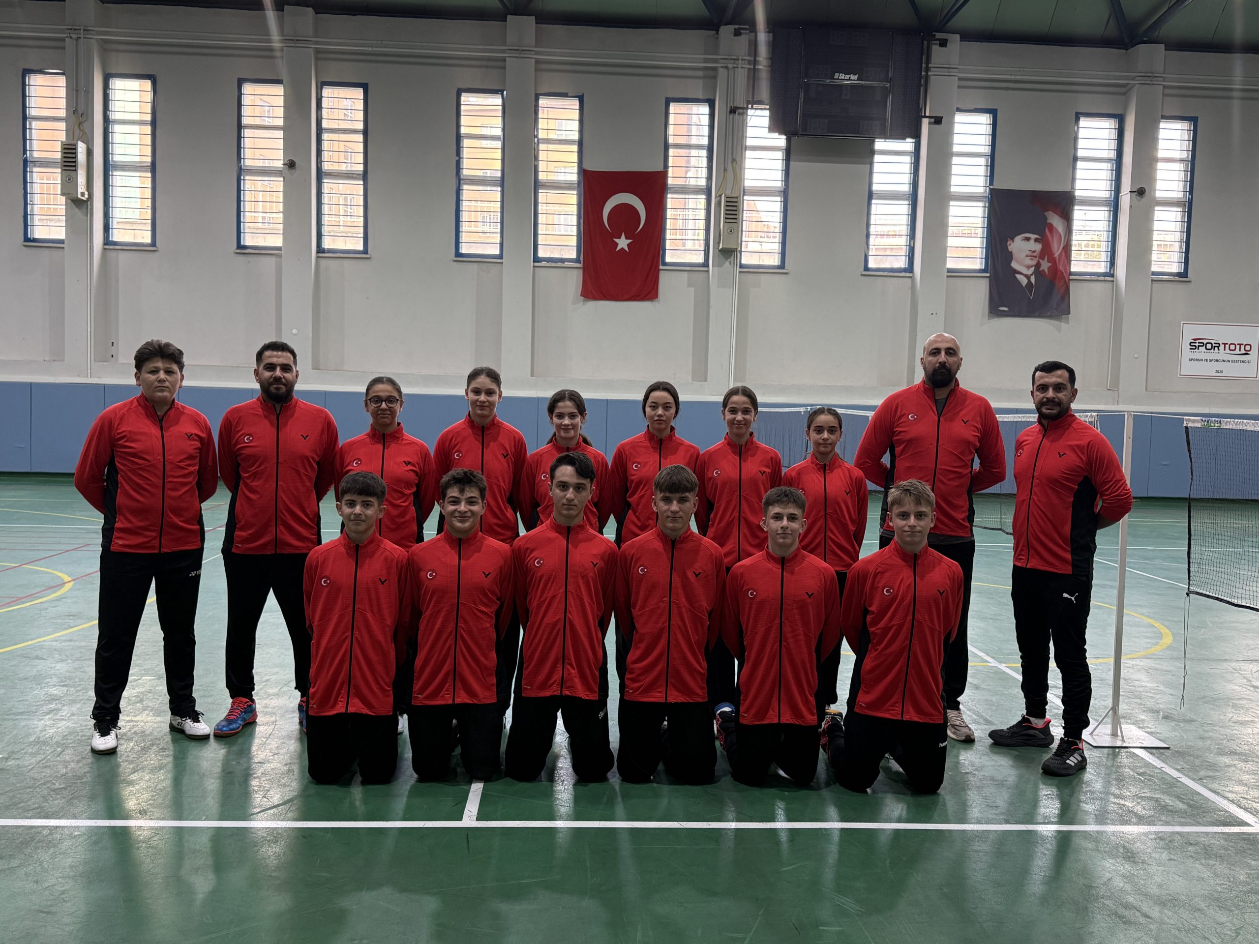 15 Yaş Altı Milli Takımı Erzincan’da Kamp Çalışmalarına Başladı