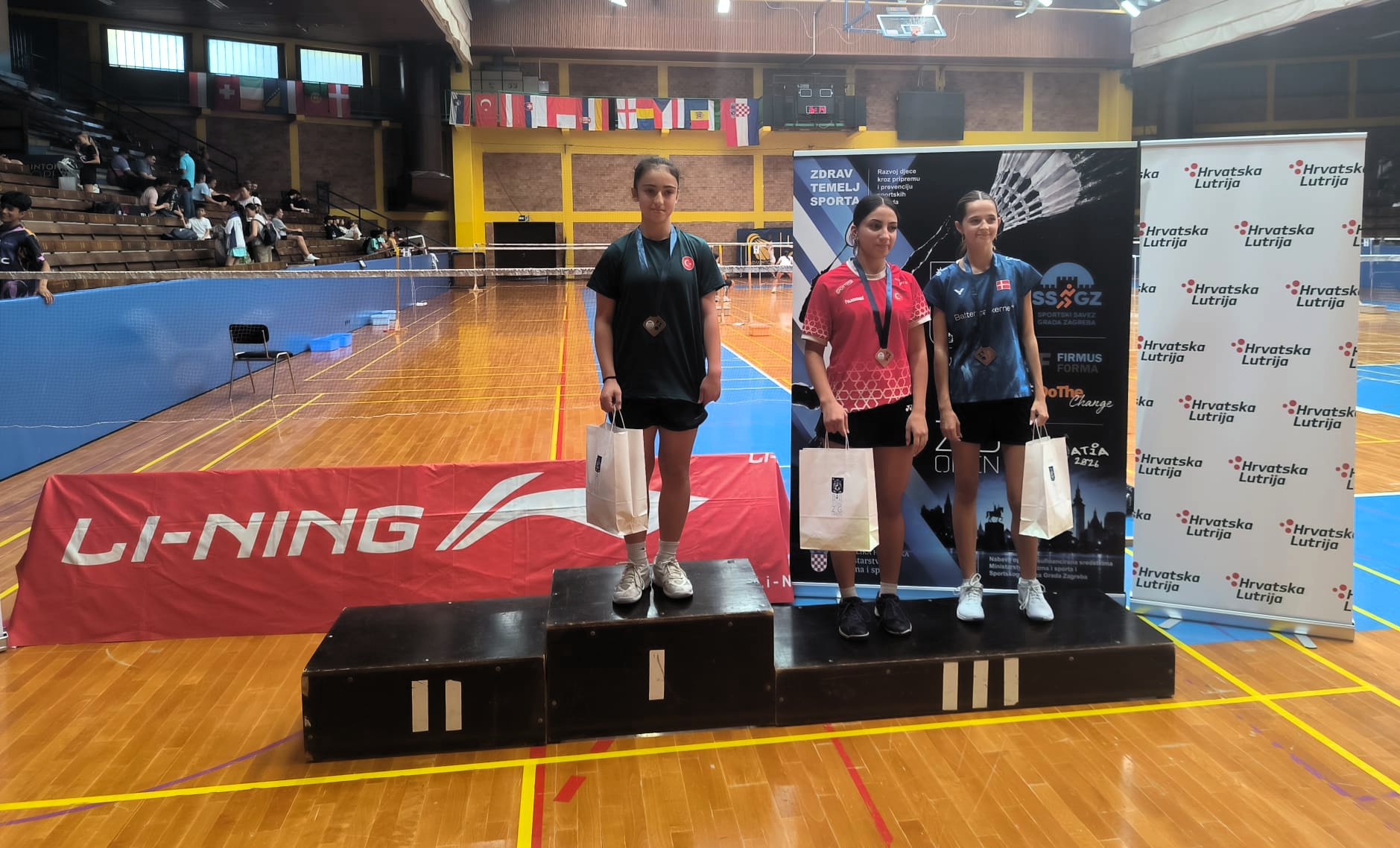 🇹🇷 Hırvatistan’da Kürsü Türk Sporcularının! 🏸