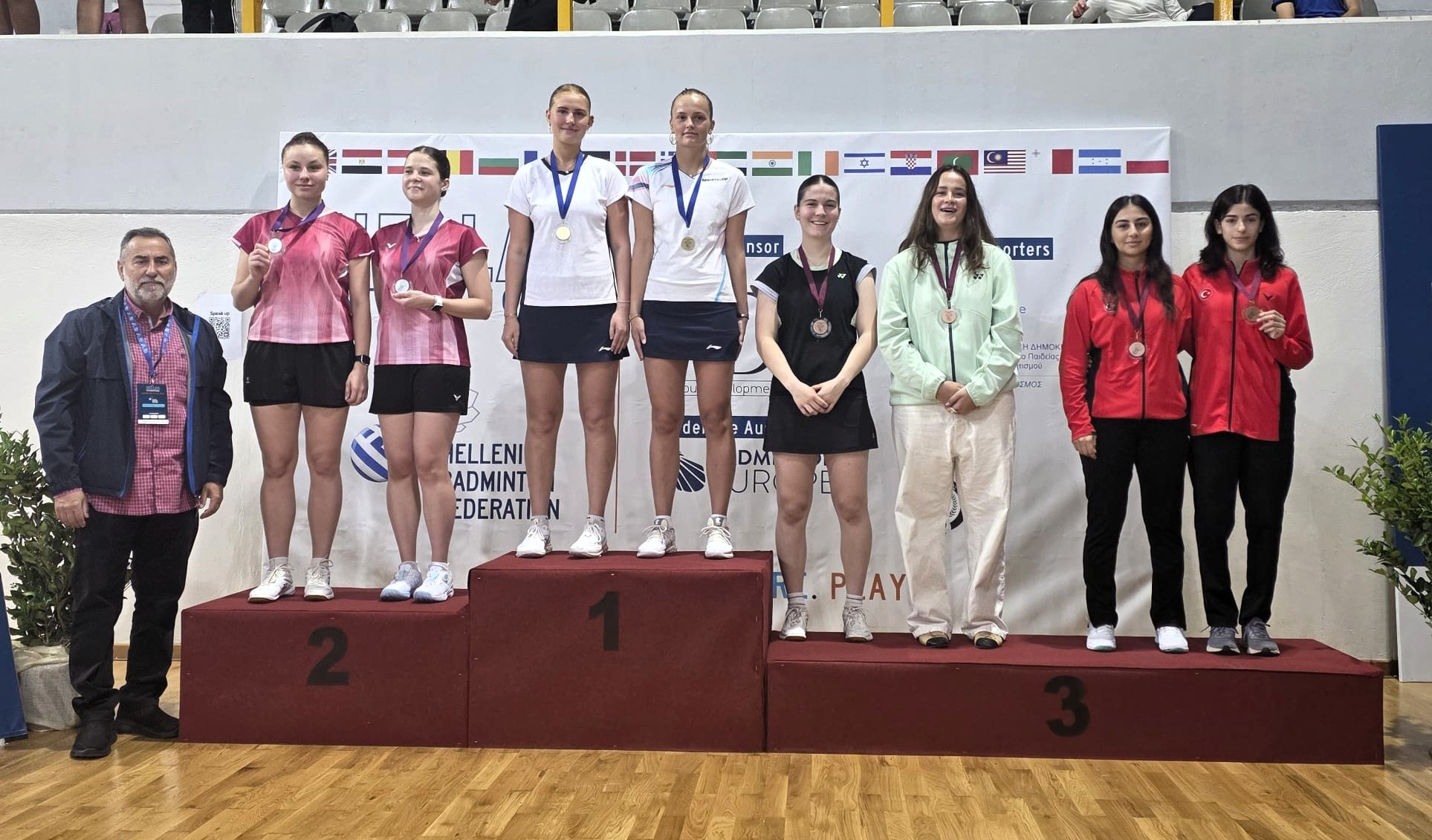 🇹🇷 YUNANİSTAN’DA 4 BRONZ MADALYA! 🏸🥉